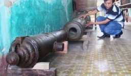 Ly kỳ chuyện 3 khẩu súng thần công được vớt dưới đáy biển