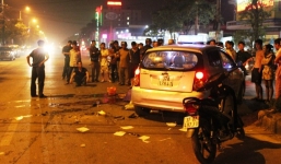 Va chạm với taxi, một sĩ quan quân đội tử vong