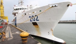 Tàu của lực lượng Bảo vệ Bờ biển Ấn Độ thăm Đà Nẵng