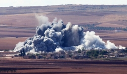 Mỹ không kích ồ ạt Kobani, hàng trăm phiến quân IS bỏ mạng