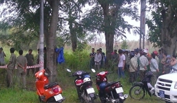 Phát hiện bộ xương người bị buộc dây trong bụi rậm