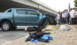 Tài xế gây tai nạn liên hoàn trên đường Phạm Hùng đang nguy kịch