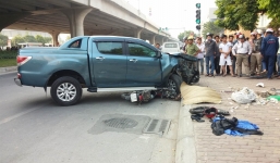 Tài xế 'xe điên' gây tai nạn liên hoàn trên đường Phạm Hùng không say rượu