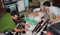 Triệt xóa lò sản xuất súng tự chế lớn nhất Thanh Hóa