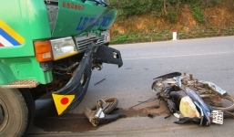 Xe ben tông chết chỉ huy trưởng quân sự