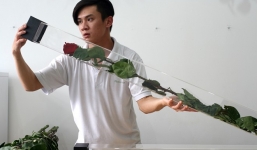 Hoa hồng dài 1,6 m giá 700.000 đồng hút khách Sài Gòn