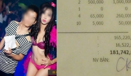 Xôn xao hóa đơn đi bar 181 triệu đồng