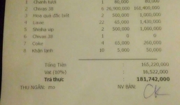 Hóa đơn 181 triệu gây xôn xao: Quản lý quán bar Infinity lên tiếng 