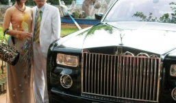 Khoảnh khắc hạnh phúc của đại gia U70 Lê Ân bên vợ trẻ 21 tuổi