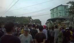 Hải Dương: Nam thanh niên chết bất thường, người nhà mang quan tài diễu phố