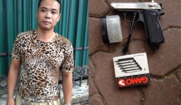 Thanh niên vứt xe máy bỏ chạy khi gặp cảnh sát 141