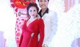 Vũ Hoàng Việt hộ tống bồ già tỉ phú U60 đến đêm nhạc Mr Đàm