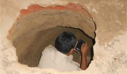 Đào đường hầm, 'cuỗm' tiền ngân hàng ngoạn mục như trong phim