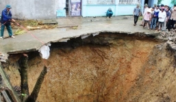 'Hố tử thần' ở Thanh Hóa: Có thể do hoạt động của hang động kaster dưới lòng đất