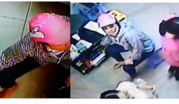 Clip nữ quái ở Hà Nội trộm điện thoại, nhét vào lưng quần