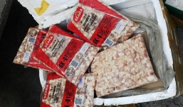 Phát hiện gần 4 tấn cá trình, ba ba, chân gà nhập lậu từ Trung Quốc tại Hà Nội