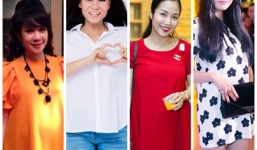 Cùng điểm danh các sao Việt sẽ sinh con vào năm 2015