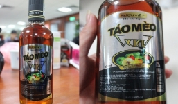 Rượu táo mèo ngâm là thực phẩm chức năng?