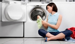 Cách giặt quần áo bằng máy mà không bị nhăn