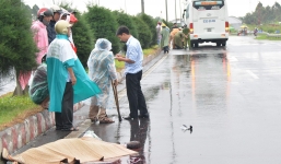 Một người đàn ông tử vong tại dốc cầu Cần Thơ