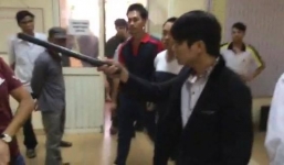 Công an xã đột nhập Công ty đánh tài xế?