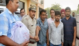 Cận cảnh đường hầm bí mật trong vụ cướp ngân hàng ở Ấn Độ