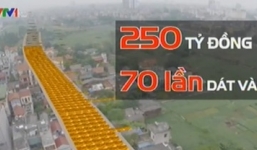 Đường “dát vàng” 70 lần tại Hà Nội: Ông Nguyễn Thế Thảo yêu cầu làm rõ