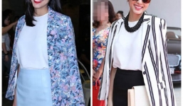 Sành điệu với gu thời trang thu đông của Tăng Thanh Hà