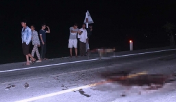 Nghệ An: Phát hiện thi thể đàn ông bị cán nát nửa người