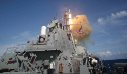 Mỹ lần đầu đánh chặn thành công 3 tên lửa cùng lúc