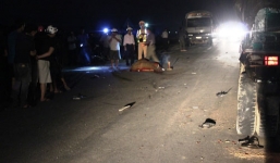 Xe máy kẹp 3 đâm đuôi xe tải, 2 người chết, 1 người nguy kịch