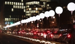 Bức tường ánh sáng kỷ niệm 25 năm Bức tường Berlin sụp đổ