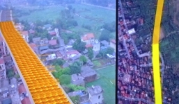 “Đường dát vàng” gây bức xúc: Chủ tịch quận Long Biên lên tiếng