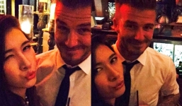 Ái nữ tập đoàn Alphanam ăn tối cùng David Beckham