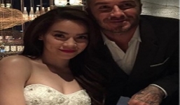 Hồ Ngọc Hà xinh đẹp bên David Beckham