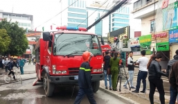 Hỏa hoạn tại nhà hàng trên đường Nguyễn Quý Đức