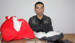 Giấu 1.500g ma túy đá trong thú nhồi bông mang từ Trung Quốc về Việt Nam