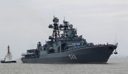 Nga đưa đội tàu chiến hùng hậu áp sát lãnh hải Australia 