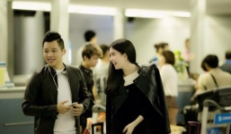 Ngọc Trinh cùng ông bầu sang Hàn làm quảng cáo với cát sê khủng