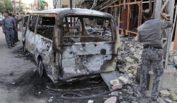 IS thực hiện đánh bom liều chết vào đoàn xe của Liên Hợp quốc