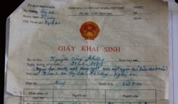 Phòng Tư pháp Đô Lương xác nhận Công Phượng sinh năm 1995