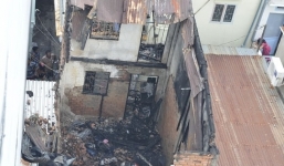 Cháy nhà 3 tầng trong ngõ hẻm, người dân hoảng loạn