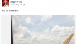 'Hot girl' Happy Polla đăng ảnh có mặt ở Việt Nam gây sốt