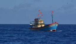 Tàu cá bị sóng đánh chìm, 2 thuyền viên mất tích