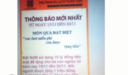 Công an điều tra thông tin Khu du lịch Đại Nam rải 10 tỷ cho dân