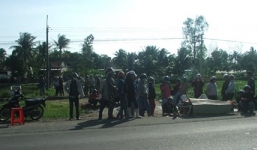 Băng qua đường sắt, một người phụ nữ bị tàu đâm chết