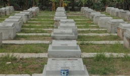 Cận cảnh nghĩa trang liệt sĩ 8 tỷ hình 'rồng rắn'