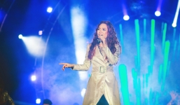 Mỹ Tâm tự tin thể hiện ca khúc từng hát sai lời trước hàng nghìn khán giả