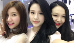 Dàn hot girl đình đám đến mừng đầy tháng con trai Tuấn Hưng