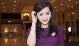 Hoa hậu Giáng My mặc kín đáo sau scandal tại LHP quốc tế